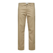 SELECTED HOMME Chino hlače New Miles, bež