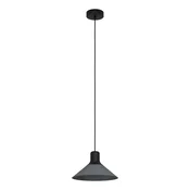 EGLO Viseca lampa ABREOSA E27 28 cm siva/crna 99511