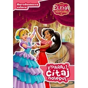 Elena z Avaloru - Vyfarbuj, čítaj, nalepuj