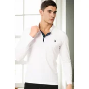V4009 DEWBERRY MENS SWEATSHIRT-WHITE 1