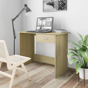 Den Pisalna miza sonoma hrast 100x50x76 cm iverna plošca