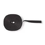 UNBRANDED Nedis Velcro / držalo za vrvico, 910 cm - črna
