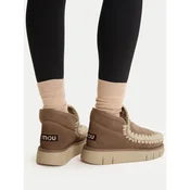 Škornji za sneg Mou Eskimo Bounce Sneaker FW531009A Rjava