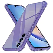 TPU gel ovitek Techsuit Shockproof za Samsung Galaxy A34 5G - smoke black