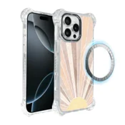 shumee Ovitek za iPhone 16 Pro Max IBIZU DropGuard Ultra z MagSafe, Boho, Sunrise