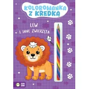 shumee Pobarvanka z voščenko. Lev 8849