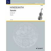 SOLO notni zvezek HINDEMITH:SONATE OP.11/6 VIOLINE SOLO