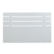 Hanah Home Fuga 150LK Uzglavlje za krevet, Shiny White