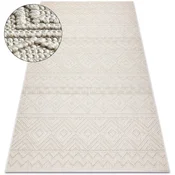 Rugsx Preproga JERSEY 19234 krem - Rombov, strukturna, 60x100 cm Bež