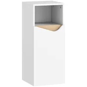 Homestar Kopalniška omarica 30x30x715 cm Bela