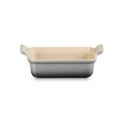 Posoda za pečico HERITAGE 19 cm, 1,1 l, FLINT, kamnita posoda, Le Creuset