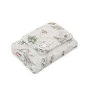 Bobono Otroški komplet posteljnine s polnilom, 2 kosa, 75x100 cm NEWBORN - rjave ptice