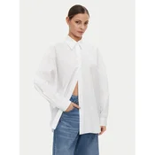 HUGO Srajca 50537159 Bela Oversize