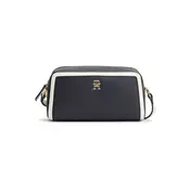 TOMMY HILFIGER Torba za čez ramo GRACE  nočno modra / bela