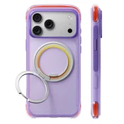 Premium ovitek Torras O3 Air Core za iPhone 17 Pro Max/18 Pro Max - prism plum