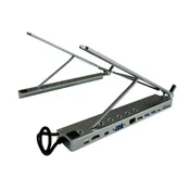 USB LC Power LC-HUB-C-MULTI-STAND Notebook Holder with USB-C