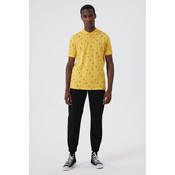 Lee Cooper Palm Mens Pique Polo Neck T-Shirt