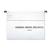 NN MAPA OSEBNA DELAVCA GRAFIS VISEČA Z ELASTIKO