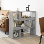Sobna pregrada boja hrasta 100 x 33 x 94,5 cm konstruirano drvo