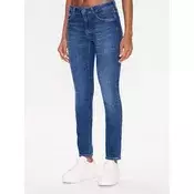 Mustang Jeans hlače Shelby 1013584 Mornarsko modra Slim Fit