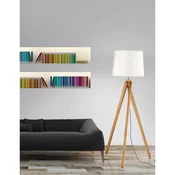ALMA STAJACA LAMPA E27 /IP20/DRVO-BIJELA NL60201