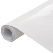 Vidaxl Folija za avto 4D bela 100x150 cm