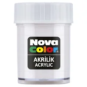 Nova Color Slikanje - Akrilne Boje 30G - Bela-540291