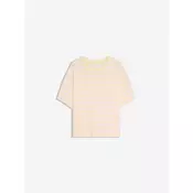 Bershka Majica  svetlo rumena / svetlo roza