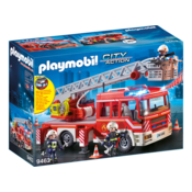 PLAYMOBIL City Action Feuerwehr-Leiterfahrzeug 9463