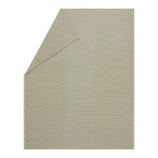 Odeja Riva 140 x 180 cm, graphic allover - žajbelj zelena
