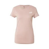 PUMA Funkcionalna majica Ess No. 1 kapučino