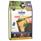 Bosch Mini Adult perutnina & proso - Varčno pakiranje: 2 x 3 kg