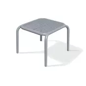 Prosperplast Odlagalna mizica BRENE 54,5x53,5x41,5 cm, siva, plastika