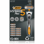 BIC Flex5 Hybrid brijac + zamjenske britvice
