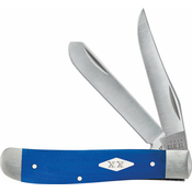 Case Cutlery Mini Trapper Blue G10