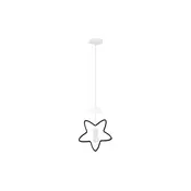 Star C Pendant Lamp 1X20W E27 Iq Kids Black+White