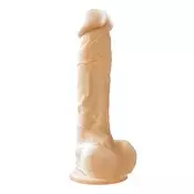 NS Novelties Colours – Dual Density dildo, 20 cm - Svetla koža