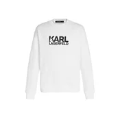 Karl Lagerfeld Majica črna/bela