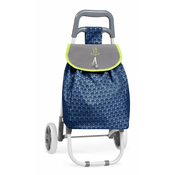 DeCuevas 52089 Zložljiva potovalna torba na kolesih 2021 - modra