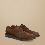 Derbi cizme od antilopa Charles Tyrwhitt Suede Derby Rubber Sole Shoes - 44