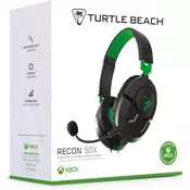 Turtle Beach Recon 50X žične slušalke črno-zelene barve za PC & Xbox Series & Xbox One & PS5 & PS4 & Switch