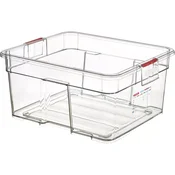 ARAVEN Gastronorm posoda GN 2/1, ABS, globina: 300 mm, prostornina: 70 L (2 kos)