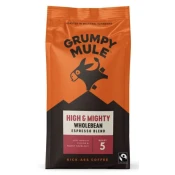 Grumpy Mule High & Mighty, 100% Arabica, kavna zrna, bio, 200 g