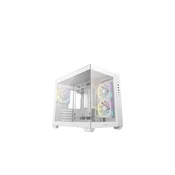 DEEPCOOL Micro ATX CG330 3F WH kucište, bez napajanja, bijelo, staklena bocna ploca R-CG330-WHNGM3-G