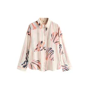 Next Bluza  bež / marine / svetlo modra / staro roza