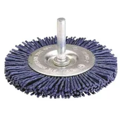 Cetka za poliranje Nylon prihvat 6mm plava soft O 75 WOLFCRAFT