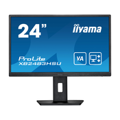 Monitor Iiyama 190,5 cm (75) XB2483HSU-B5 1920x1080 75Hz VA 4ms HDMI DisplayPort 2xUSB2.0 Pivot Zvočniki  sRGB99% ProLite