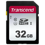 TRANSCEND Pomnilniška kartica 32 GB SDHC 300S (Class 10) UHS-I U1