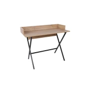 Hanah Home Radni sto Monaco, 100x50x89 cm, Hrast-crni