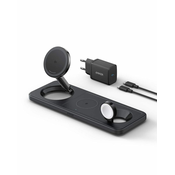 ANKER MagGo Wireless (15W, 3-in-1 Pad) - Black